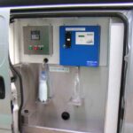 Milch Verkafswagen mit installiertem Milchautomat